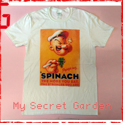 Popeye The Sailor Man - Spinach Eat More Stronger You Are T Shirt ( Men M ) ***READY TO SHIP from Hong Kong*** Popeye The Sailor Man - Spinach Eat More Stronger You Are T Shirt ( Men M ) ***READY TO SHIP from Hong Kong***